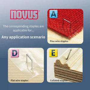 เครื่องเย็บกระดาษแบบมือถือ NOVUS Carpentry Decoration DIY สำหรับงานตกแต่งบ้าน งานทาสี งานกรอบรูป รุ่น J-25 - Product Image 5