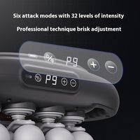 Meilleure qualité masseur Vibration tissus profonds soulagement musculaire Pian pistolet de massage sans fil 16 têtes masseur dorsal