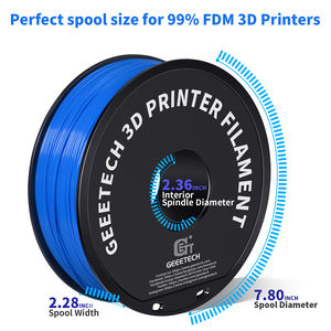 طابعة Geeetech ثلاثية الأبعاد Filament بعلامة تجارية 1 طبيعية/لفة ABS + خيوط من أجل خيوط الطباعة ثلاثية الأبعاد - Product Image 3