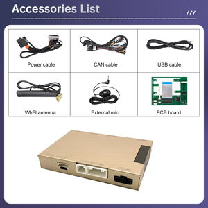 Видеоинтерфейс Carabc для <span class=keywords><strong>Ford</strong></span> <span class=keywords><strong>Focus</strong></span> 2014-2016 с камерой заднего вида, мультимедийным экраном, беспроводным Apple CarPlay и Android Auto, 1 год гарантии - Product Image 6