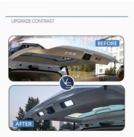 Feux arrière LED pour hayon de voiture, lentille transparente, animation séquentielle à démarrage progressif pour Toyota Land Cruiser LC300 2022-2024, feux d'avertissement de porte