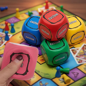 Venta al por Mayor de <span class=keywords><strong>Dados</strong></span> de Juego 3D de Alta Calidad, <span class=keywords><strong>Dados</strong></span> <span class=keywords><strong>Grandes</strong></span> de Poliuretano (PU) de 4 y 12 Pulgadas, <span class=keywords><strong>Dados</strong></span> de Espuma Suave con Logotipo Personalizado - Product Image 4