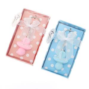 Llavero de Resina con Chupete de Bebé, Regalo de Cumpleaños, Personalizable con Logotipo, Recuerdos de Baby Shower - Product Image 2