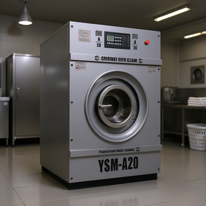 เครื่องซักผ้าอุตสาหกรรมแบบสปริงเมาท์ รุ่น SSMA ซีรีส์ 20 กก. แบบไฟฟ้าอัตโนมัติ - Product Image 3
