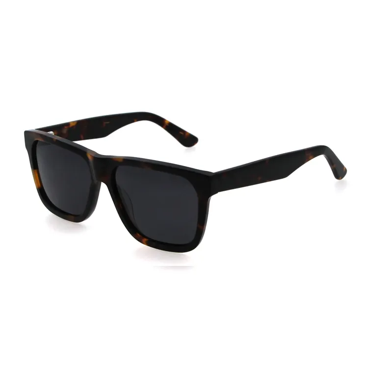 High Quality Hand Polished CR39 Acetate Polarized Men Sun Glasses Sunglasses