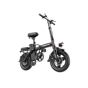 Hot <strong>Sale</strong> Trendy 14" Foldable Electric <strong>Bike</strong> 400W 48V 25MPH with 15ah Removable Battery City Ebike <strong>for</strong> Daily Commute - Product Image 2