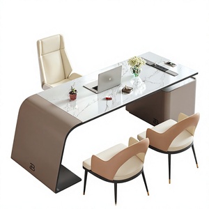 Bureau de direction de luxe léger pour le PDG, bureau informatique <span class=keywords><strong>Bugatti</strong></span> Orange, mobilier importé du Guangdong, personnalisation sur mesure - Product Image 1