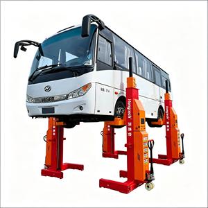 Pont élévateur mobile robuste 10,5T, électrique hydraulique à quatre colonnes, pour camions, bus et voitures, moteur AC220V, durée de vie 10 ans - Product Image 1