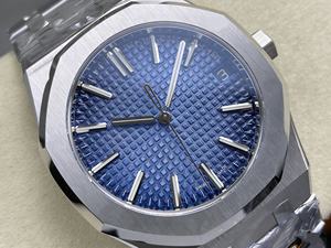 Reloj Mecánico de Buceo de Lujo, Super Calidad, Resistente al Agua, 41 mm, Fábrica DDF, Movimiento 4302, 15510, Peso 178 g, Color Azul Hielo - Product Image 2