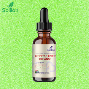 Private Label OEM 60ml Suplemento Herbal Natural Fígado Detox Cleanse Líquido Gotas Imune Suporte de Fígado Leite Cardo Gotas - Product Image 1