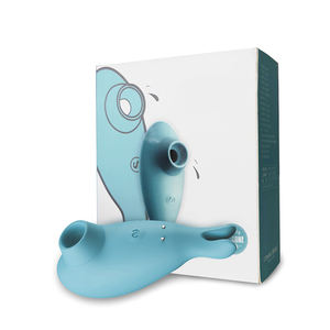 Kleiner blauer Hai lecken vibrierendes Ei elektrischer weiblicher Mastur bator Cunnilingus lutschen Nippel <span class=keywords><strong>Vibrator</strong></span> für Frau - Product Image 2