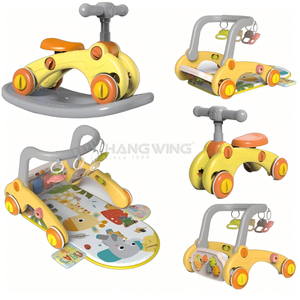 HW Palestrina Multifunzione 3-in-1 per Neonati: Cavallo a Dondolo, Girello e <span class=keywords><strong>Tappeto</strong></span> Gioco Convertibile per Neonati e Bambini - Product Image 5