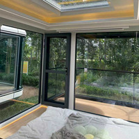 Maison capsule spatiale de luxe personnalisée, maison modulaire intelligente préfabriquée pour centre de villégiature, glamping et affaires Airbnb