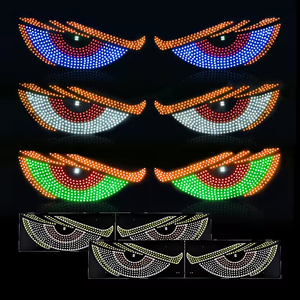 Pannello Display a Matrice LED Occhi di Demone di Fabbrica per Auto e Fuoristrada, Schermo Luminoso Occhi del Diavolo per Parabrezza, Occhi LED per Auto - Product Image 3