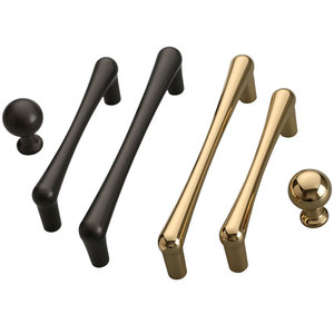 Lcedis Cabinet Handle Zinc Alloy Bar Pull Gold Minimalist <b>Wardrobe</b> Kitchen Drawer Hardware - Product Image 3