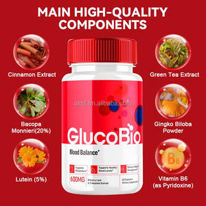 Complément alimentaire Blood Balance 600MG, soutient le métabolisme, des niveaux sanguins sains, gestion naturelle du poids, GlucoBio Blood Balance - Product Image 3