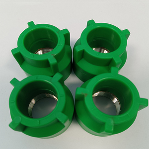 Xinlisu pn25 bằng nữ chủ đề ổ cắm áp lực cao màu xanh lá cây PPR Phụ kiện cho đường ống nước - Product Image 3