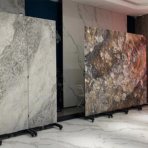 Rotate Slab Quartz Display Rack Custom Stone Marble Display Rack Stone Storage Slab Rack