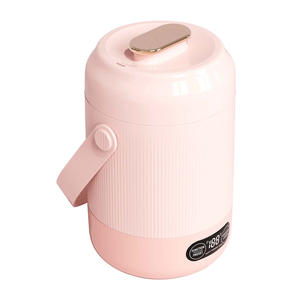 Venta caliente pequeño portátil 0.8L 500W SUS430 olla interior estofado <span class=keywords><strong>el</strong></span>éctrico para uso de alimentos para bebés - Product Image 1