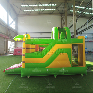 WINSUN - Casa Inflable Comercial con Temática de León, con Tobogán y Obstáculos, para Niños, Juegos al Aire Libre, Fiestas de Cumpleaños - Product Image 5
