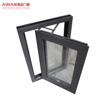Fenêtre de toit en verre et aluminium à rupture de pont thermique moderne AIHAN, puits de lumière résidentiel à économie d'énergie, ouverture vers l'extérieur