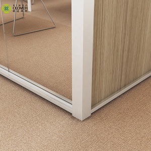 ผนัง<span class=keywords><strong>กั้น</strong></span>สำนักงานแบบเต็มความสูง คุณภาพสูง ทันสมัย โครงอะลูมิเนียมอโนไดซ์ แผงคอมโพสิต กระจกนิรภัย รับประกัน 5-10 ปี - Product Image 5