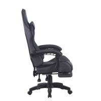 Nouveau produit de haute qualité pas cher chaise de jeu d'ordinateur de joueur dossier réglable en tissu inclinable chaise de course ergonomique