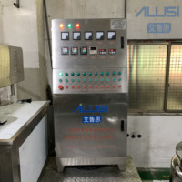 Émulsifiant/gel homogénéisant sous vide liquide cosmétique automatique de 200L/équipement de mélange chimique/mélangeur de savon crème