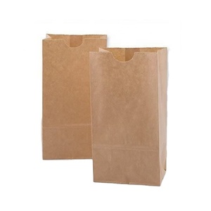 Biodegradable <b>Large</b> Size Craft <b>Paper</b> <b>Bags</b> with Custom logo - Product Image 2