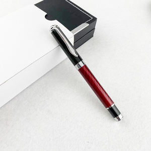 Productos de Moda GemFully 2025, <span class=keywords><strong>Pluma</strong></span> Estilográfica de Fibra de Carbono Metálica de Bajo <span class=keywords><strong>Precio</strong></span> y Alta <span class=keywords><strong>Calidad</strong></span>, Tinta Azul, Color Dorado - Product Image 6