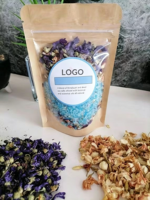 Sels de Bain S&Soak Citron Jasmin Lavande Romarin Parfum Herbal Bio Rafraîchissant Nettoyage en Profondeur Vente en Gros OEM