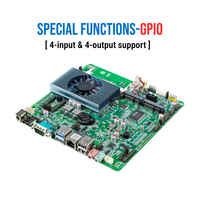 Nouvelle carte mère industrielle Mini ITX Intel Core I5-4300U I5-5300U I7-5600U DDR3 SO-DOMM JCOM Hardware Watchdog GPIO Mini PCIe