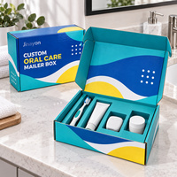 Boîte d'expédition personnalisée en carton ondulé brillant, emballage imprimé pour le commerce électronique et les cadeaux