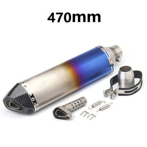 Tubo di Scarico Universale per <span class=keywords><strong>Moto</strong></span>, Silenziatore per Yamaha, Honda, Suzuki, <span class=keywords><strong>Kymco</strong></span>, KTM 250cc-1200cc - Product Image 2