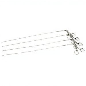 Porte-aiguille laparoscopique en acier, outil de simulation, forceps endoscopique pour la formation chirurgicale, instrument manuel, Classe I, certifié CE - Product Image 1