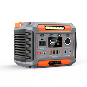 คอนโทรลเลอร์ MPPT ขายดี แบตเตอรี่ลิเธียม 300W 270WH สถานีไฟฟ้า พลังงานคลื่นไซน์บริสุทธิ์ พอร์ต USB สำหรับใช้ในบ้าน กรณีฉุกเฉิน พกพาสะดวก - Product Image 2