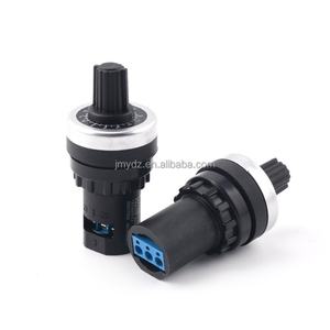 ตัวแปลงความถี่ที่มีความแม่นยำ โพเทนชิโอมิเตอร์ปรับได้ LA42DWQ-22 ฝาครอบปุ่มสวิตช์ 1K2K5K10K50K100K - Product Image 6