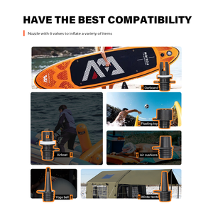 Pompa Sup Tiup Listrik CYCLAMI 20 PSI, Pompa Udara Tiup dan Lepas Tiup untuk Selancar, Paddle Board, Perahu, Kayak - Product Image 3