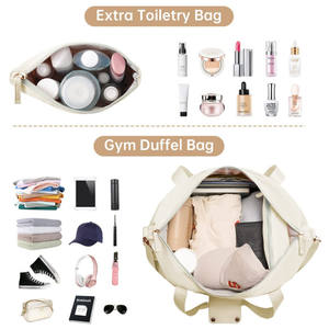 IDEA GIFT Bolsa de Viaje Personalizada con Logotipo, Bolsa de Gimnasio Impermeable de Poliéster con Carga USB, Bolsa de Gran Capacidad con Logotipo - Product Image 5