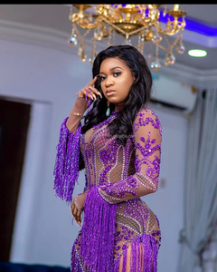 Produttore di <span class=keywords><strong>vestiti</strong></span> piccoli ordini personalizzato maturo trasparente vestito <span class=keywords><strong>da</strong></span> notte Sexy per donna floreale Sexy abito <span class=keywords><strong>cerimonia</strong></span> di apertura panno - Product Image 3