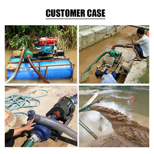 Pompa per fango diesel per dragaggio e aspirazione sabbia, piccola pompa per fango, pompa per acqua in ferro per impieghi gravosi, pompa per sabbia diesel - Product Image 5