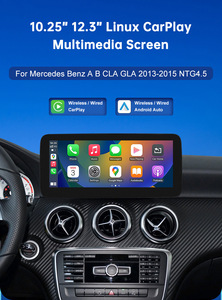 Écran portable sans fil CarPlay Linux pour <span class=keywords><strong>Mercedes</strong></span> Benz A/B/<span class=keywords><strong>CLA</strong></span>/GLA 2013-2015 Système NTG5.0 10.25"/12.3" Navigation GPS HD - Product Image 2