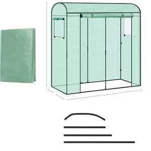 เต๊นท์ป้องกันยูวีสำหรับปลูกมะเขือเทศหลังคาทรงโดมทำจากฟอยล์กันน้ำสำหรับเรือนกระจก - Product Image 2