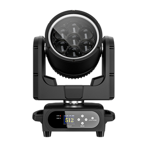 SHEHDS IP66 7×40W RGBL <b>LED</b> Bee Eye DJ <b>light</b> DMX512 Zoom Moving Head Wash <b>Light</b> for Stage Lighting Solution CE - Product Image 3
