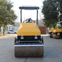 Nouveau 2026, Compacteur routier vibratoire à double tambour, hydraulique, diesel, manuel, à conduite autonome, 1 tonne, 3 tonnes, pour asphalte