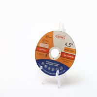 Disque de coupe abrasif en alumine haute performance WGW T41 4,5 pouces 115*1,2*22,23 mm OEM, disque de coupe pour métal et acier inoxydable