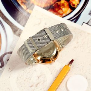 Donne 1118 lusso minimalista al quarzo movimento da <span class=keywords><strong>donna</strong></span> guarda il nuovo popolare cinturino in acciaio inossidabile orologi eleganti da <span class=keywords><strong>donna</strong></span> - Product Image 4