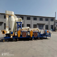 Machine de nettoyage et de traitement de soja aux lentilles mungo de haute qualité avec séparateur par gravité pour collecteur de poussière et nettoyeur vibrant