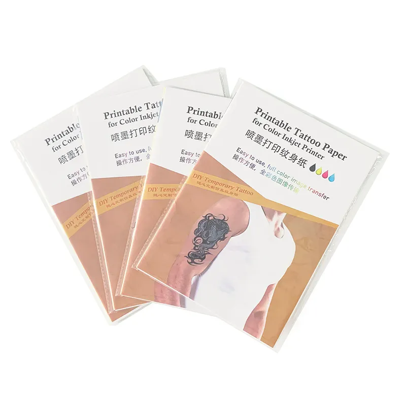 Papier de tatouage de jet d'encre A4