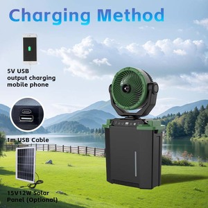 Personal Humidifier Air Conditioner <b>Fan</b> Air Cooler Outdoor Portable Rechargeable Mist <b>Fan</b> <b>with</b> <b>Remote</b> <b>with</b> 8L Water - Product Image 1